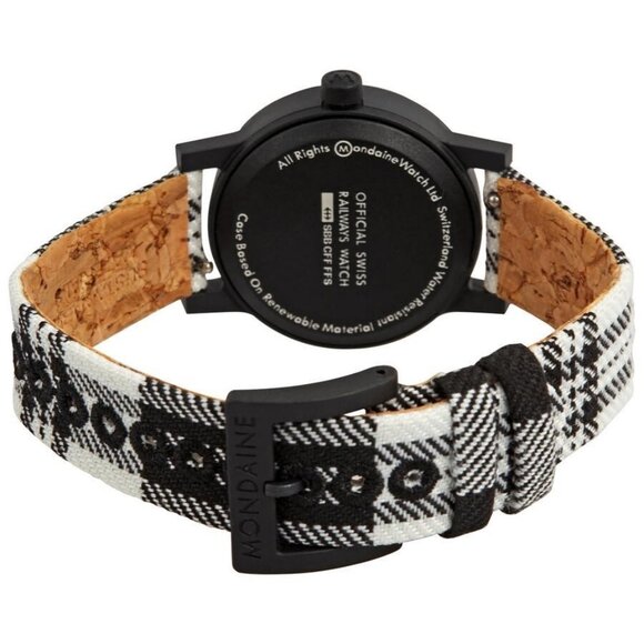 NWT Mondaine Fashion Ladies Quartz Renewable Raw Material Authentic Wat - Picture 3 of 3